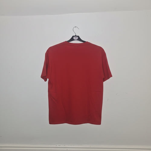 Blessed and Highly Favoured men's red t-shirt - back