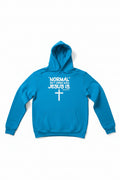 Normal Isn't Coming Back Jesus Is Hoodie - Front