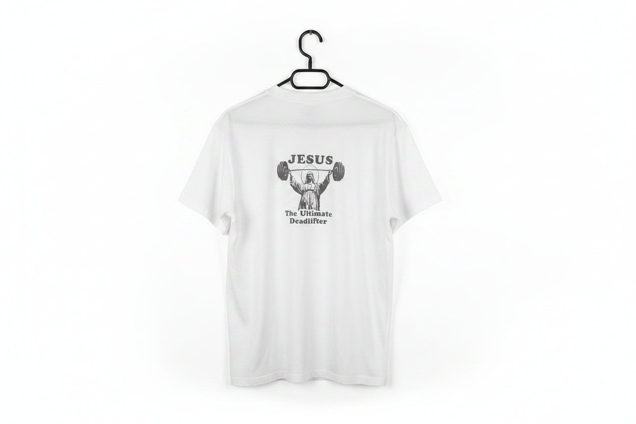 I Will Trust Polo Shirt – White