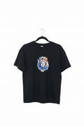 Lion of Judah Watercolour T-Shirt – Black